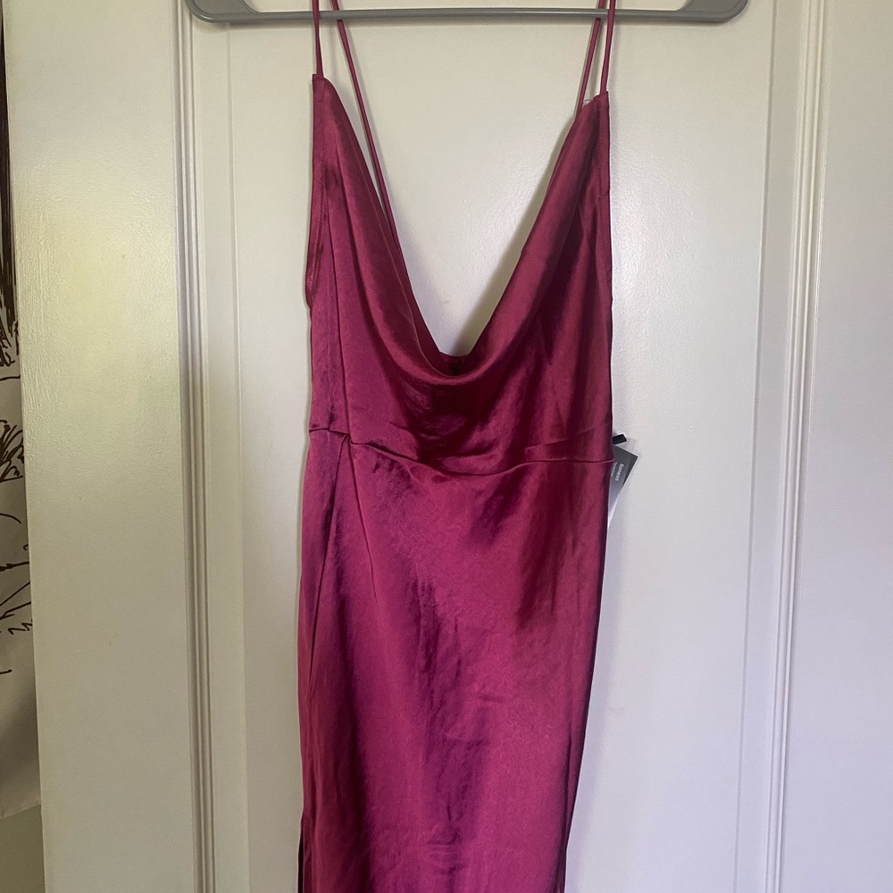 Pink Princess Polly Midi Dress
